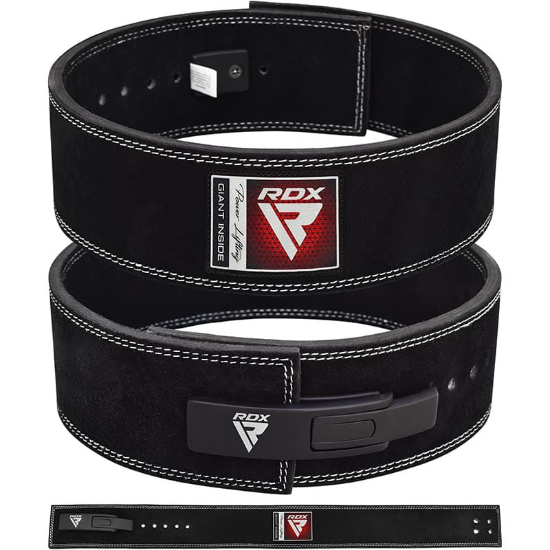 RDX Појас Про Ливер Бакл Црн Кожен Плус (BELT PRO LIVER BUCKLE BLACK LEATHER PLUS)