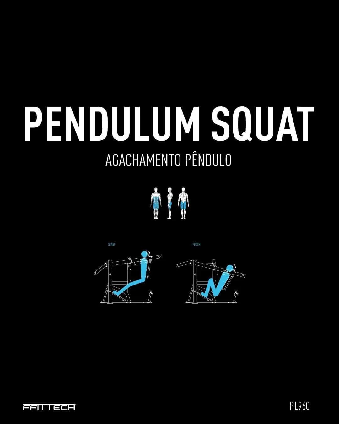Машина за клекнување со нишало (Pendulum Squat Machine) 4