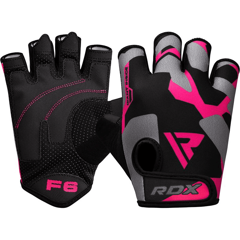 RDX Ракавици за теретана Сублимација F6 Розови (GYM GLOVES SUMBLIMATION F6 PINK)