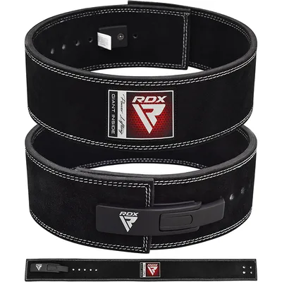 RDX Појас Про Ливер Бакл Црн Кожен Плус (BELT PRO LIVER BUCKLE BLACK LEATHER PLUS) 4
