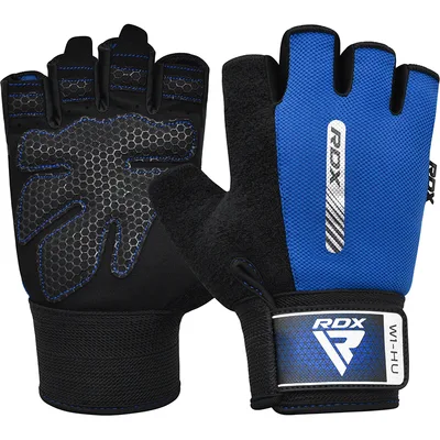 RDX Ракавици за теретана W1 Полу прсти (GYM WEIGHT LIFTING GLOVES W1 HALF) 5