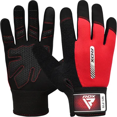 RDX Ракавици за теретана W1 FULL за качање тегови (GYM WEIGHT LIFTING GLOVES W1 FULL) 22