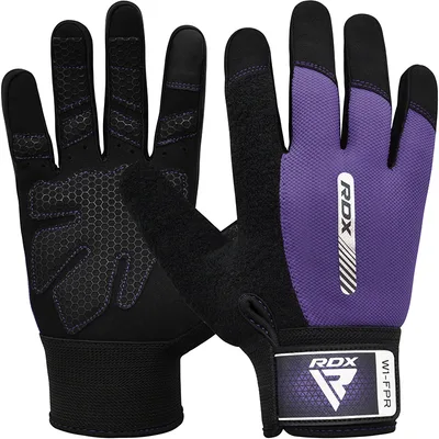 RDX Ракавици за теретана W1 FULL за качање тегови (GYM WEIGHT LIFTING GLOVES W1 FULL) 26