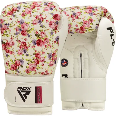 RDX Ракавици за бокс FL-6 Бела (BOXING GLOVES FL-6 WHITE)