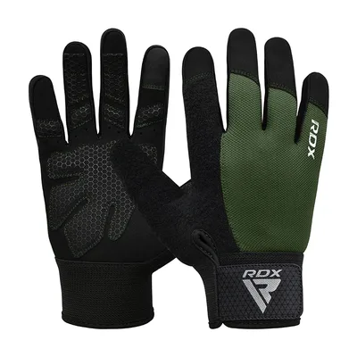 RDX Ракавици за теретана W1 FULL за качање тегови (GYM WEIGHT LIFTING GLOVES W1 FULL) 8