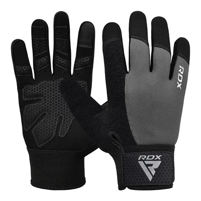 RDX Ракавици за теретана W1 FULL за качање тегови (GYM WEIGHT LIFTING GLOVES W1 FULL) 12