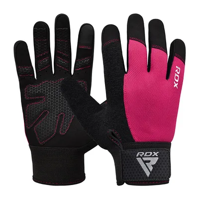 RDX Ракавици за теретана W1 FULL за качање тегови (GYM WEIGHT LIFTING GLOVES W1 FULL) 15