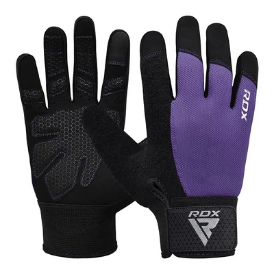 RDX Ракавици за теретана W1 FULL за качање тегови (GYM WEIGHT LIFTING GLOVES W1 FULL) 16