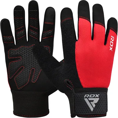 RDX Ракавици за теретана W1 FULL за качање тегови (GYM WEIGHT LIFTING GLOVES W1 FULL) 18