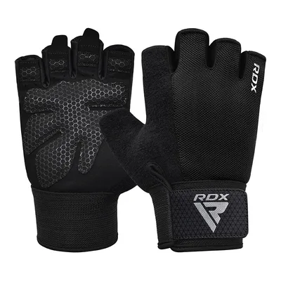 RDX Ракавици за теретана W1 Полу прсти (GYM WEIGHT LIFTING GLOVES W1 HALF) 13